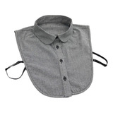 (bk2) Camisa Con Cuello Falso Para Camisa, Cuellos Desmontab