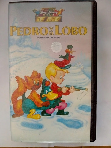 Pelicula Vhs De Disney Pedro Y El Lobo 1946 