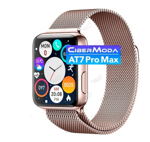 Smartwatch At7 Pro Max Carga Inalambrica Mejor T500 M26 X7