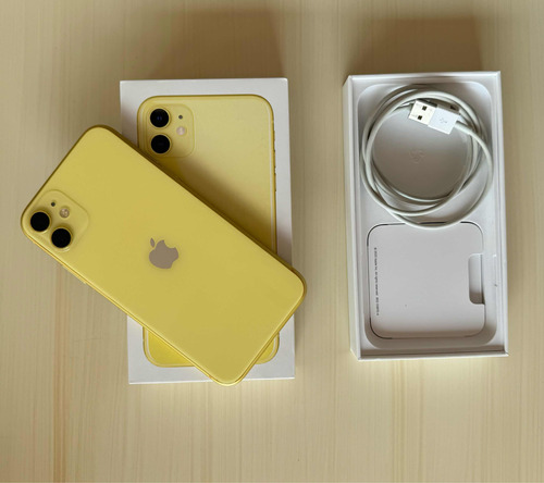Apple iPhone 11 Amarillo 64gb Usado, En Perfecto Estado.