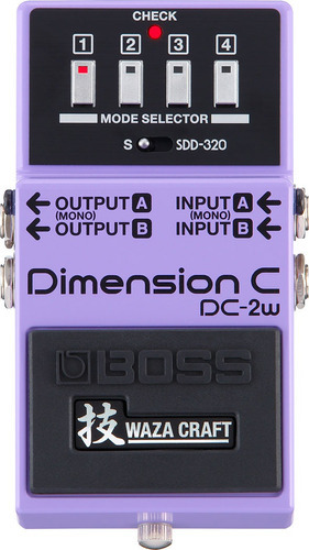 Pedal Boss Dc 2w Dimension C Waza Craft (japan) Dc-2w 