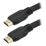 Cabo Hdmi Flat 2.0 Pix 19 Pinos 4k Ultrahd 3d Hdr 3 Metros