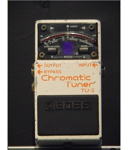 Boss Tu-2 Chromatic Tuner With Bypass Pedal (usado)