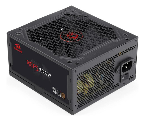 Fonte Gamer Redragon Rgps-600w 80 Plus Bronze Full Modular