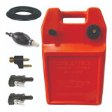 Kit Tanque Combustible 36 Lts + Conectores + Pera - Premium!