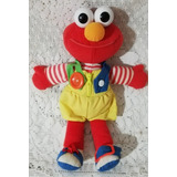 Elmo Didáctico Peluche Antiguo Usado Plaza Sésamo 