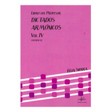 Dictados Armónicos Vol 4, Libro Del Profesor.