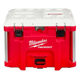 Hielera Packout 40qt Xl Grande 38 Lts. Milwaukee 48-22-8462 Color Rojo