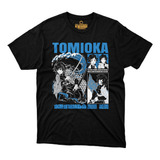 Playera Demon Slayer Tomioka Giyu Agua Pilar Hashira Yaiba