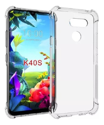 Funda Transparente Alto Impacto Para Celular LG K40s 