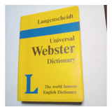 Langenscheidt Universal Webster Dictionary, Inglés,impecable