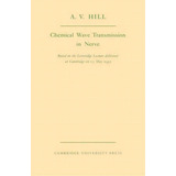 Chemical Wave Transmission In Nerve, De A.v. Hill. Editorial Cambridge University Press, Tapa Blanda En Inglés