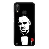 Funda Protector Para Huawei El Padrino Al Pacino Negro 