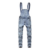 Jardinero / Overol Hombre Skinny Denim Talle M