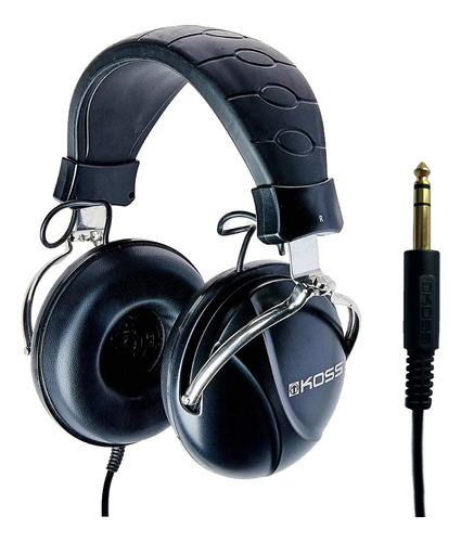 Fone De Ouvido Koss Td 85 Bk Fechado Over Ear Stereo Studio