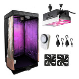 Kit Carpa Cultivo Indoor 80x80 Led Specled 200w Accesorios