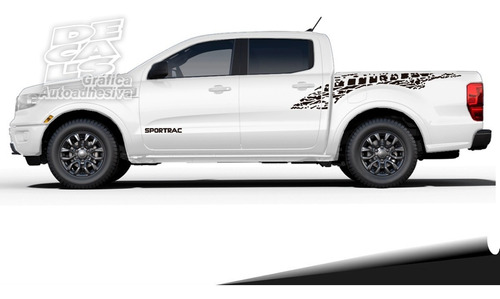 Calco Ford Ranger 2014-2018 Sportrac Juego Completo