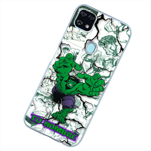 Funda Para Zte Hulk Personalizado Con Tu Nombre