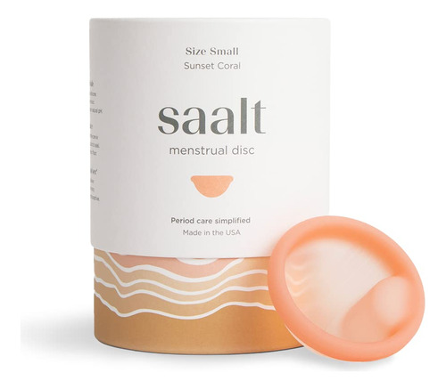 Saalt Disco Menstrual  Silicona Suave, Flexible Y Reutiliza