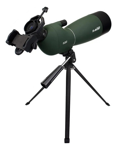 Telescopio Zoom Monocular Hd 25-75x 70mm Bak4 Con Adaptador