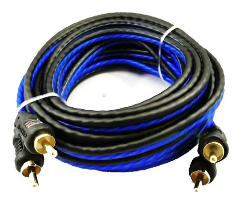 Cable Rca Carbon Audio 2 Por Lado 5.00mts