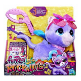 Gatita Furreal Rockalots Hasbro Movimiento Y Sonido