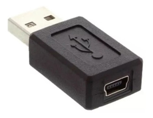 Adaptador Otg Mini Usb Hembra Usb Macho Stereo Auto Tablet