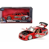 Doms Mazda Rx-7 Rapidos & Furiosos Jada Fast & Furious 1:24