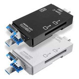 Lector De Tarjeta Sd/ Micro Sd Usb Tipoc Adaptador Todo En 1