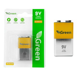 Bateria Recarregável 9v Usb Original Green -  Melhor Preço