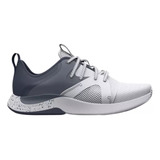 Tenis Fitness Under Armour Charged Breathe Lc Trq1 Gris Muje