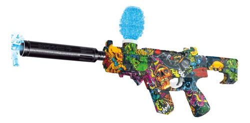 Pistola De Hidrojel Camuflaje Lanzador Blaster Y Bala Jugeta