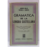Libro Gramatica De La Lengua Castellana