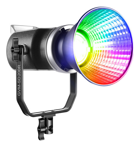 Gvm - Luz De Video Rgb De 200 W, Iluminacion De Fotografia C