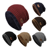 Kit 3 Touca Gorro Inverno Forrado Com Soft Boina Quentinho