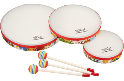 Set De Batería Remo Rhpiece Multicolor Rhythm Club, Batería