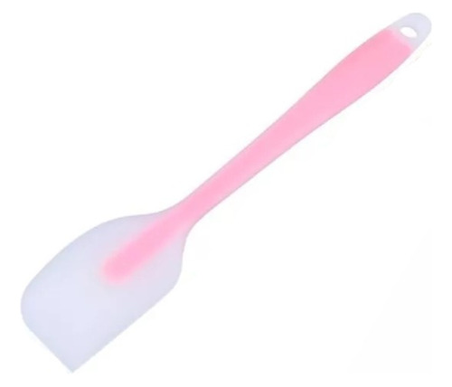 Espátula Rosa De Silicone Para Cozinha