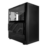 Gabinete Game Factor Csg800 Con Ventana, Midi-tower Negro