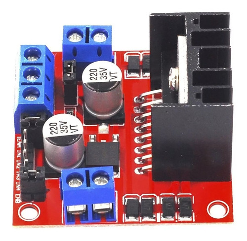 Controlador Puente H L298 Para Motor Arduino Pic Raspberry