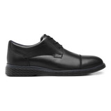 Zapato Flexi Negro Comodo Ligero Casual Oficina 409405
