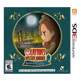 Layton´s Mystery Journey Katrielle  Nintendo 3ds