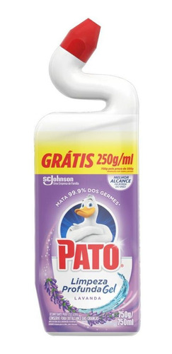 Limpador Sanitário Pato Cloro Gel Lavanda 750ml