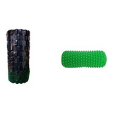 Combo Rolo Rodillo Foam Roller Texturado Masajes Yoga Pilate