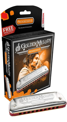Hohner Golden Melody - Armonica Diatonica 20v - Varios Tonos