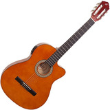 Violão Giannini Nf-14 Eletrico 6c Nylon Natural Cutaway