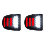 2pz Luz De Placa Led Trasera Para Chevrolet Gmc 2007 Al 2013