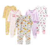 Macacão Pijama Carter´s Longo Menina - Carters - Envio 24hs