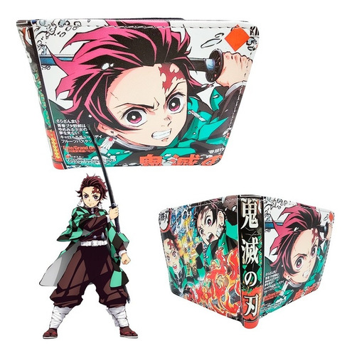 Cartera Demon Slayer - Tanjiro - Premium - Kimetsu No Yaiba