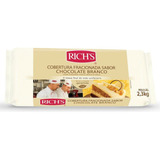 Cobertura Fracionada Chocolate Branco Rich's 2,3kg