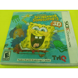 Bob Esponja 3ds O Spongebob Squigglepants 3d